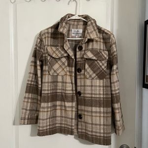 Plaid shacket